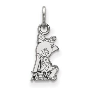 Sterling Silver Alpha Xi Delta XS (Tiny) Charm or Pendant